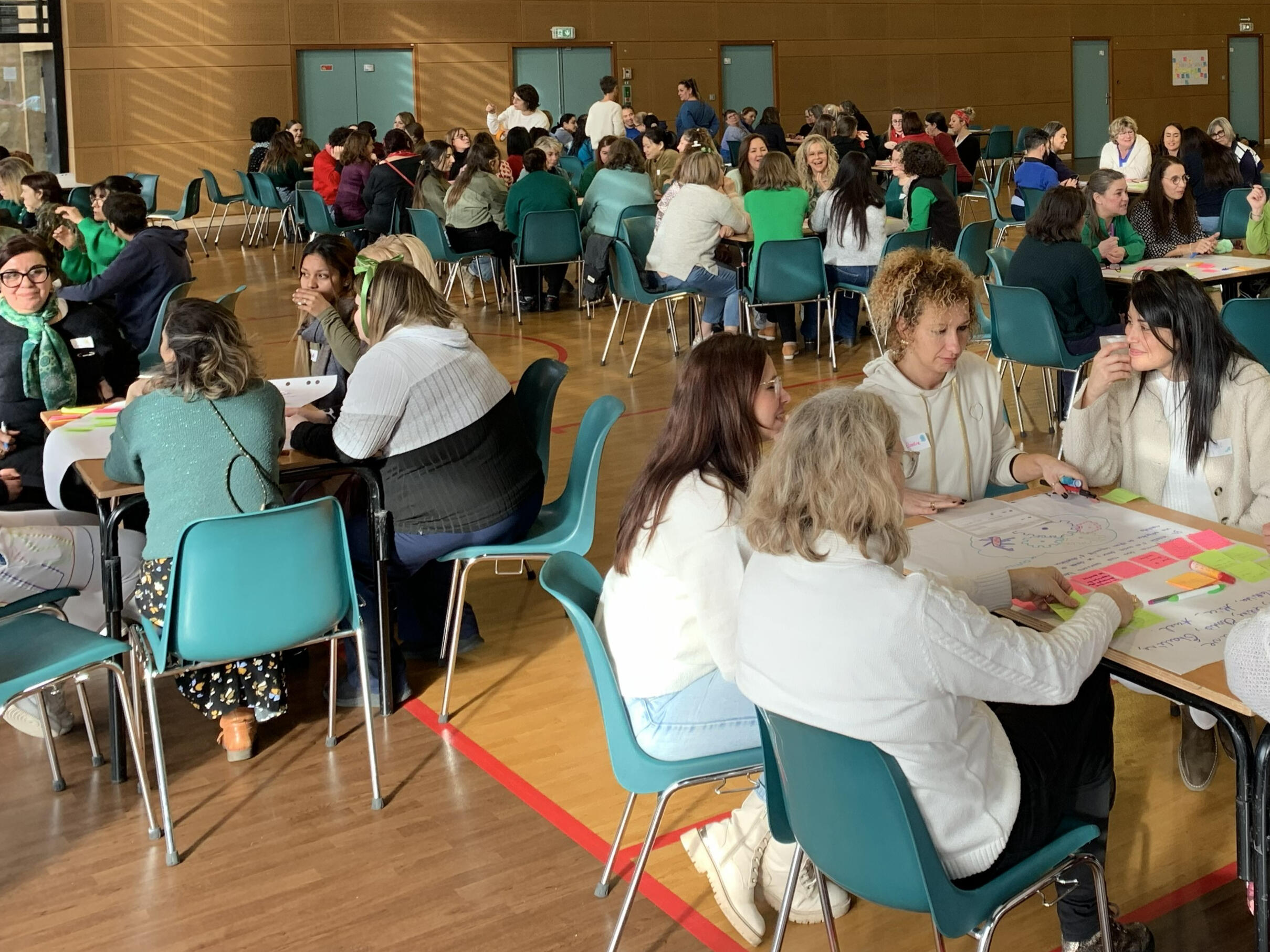 Réunion participative projet de territoire cohésion d'équipe