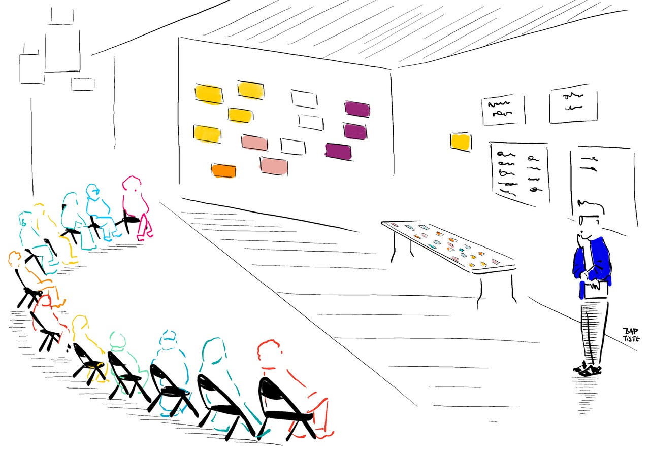 Réunion participative élus projet de territoire